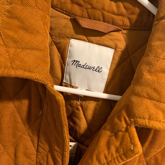 Madewell Women’s Quilted Corduroy Walton Shirt Jacket NWT - Picture 8 of 11